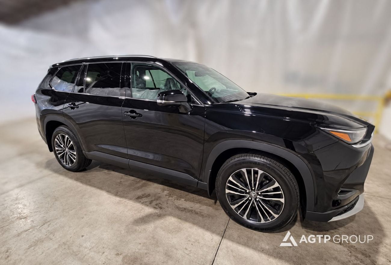 Toyota Grand Highlander 2.4L Turbo Hybrid | FULL OPTION | Automatic | Canadian Specs | Black | EXPORT ONLY