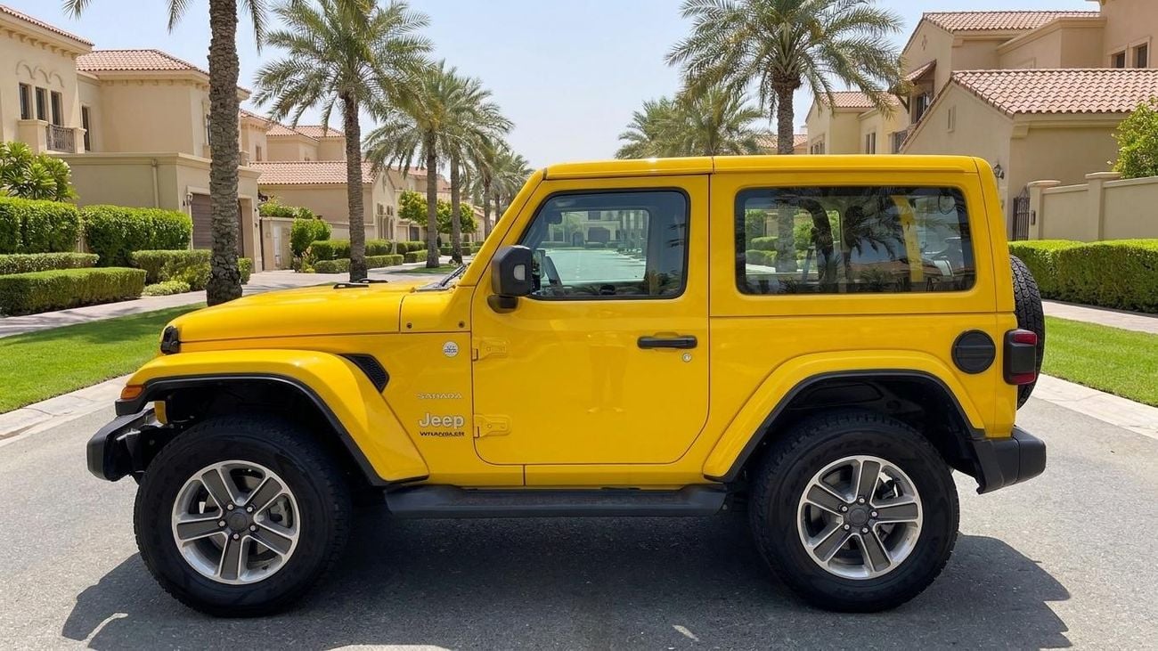 Jeep Wrangler SAHARA 2019 | AED 1392/Month | 0 DP | 30 Day Return | Warranty | Service History