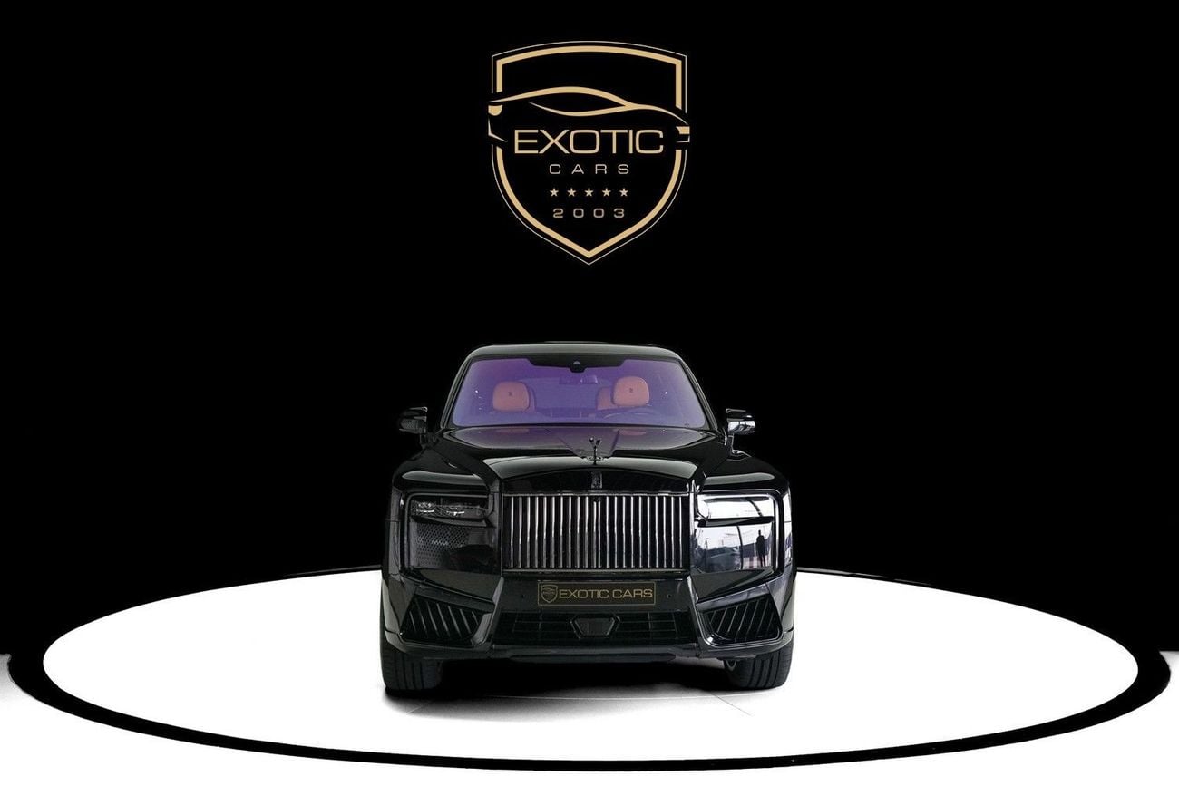رولز رويس كولينان BLACK BADGE