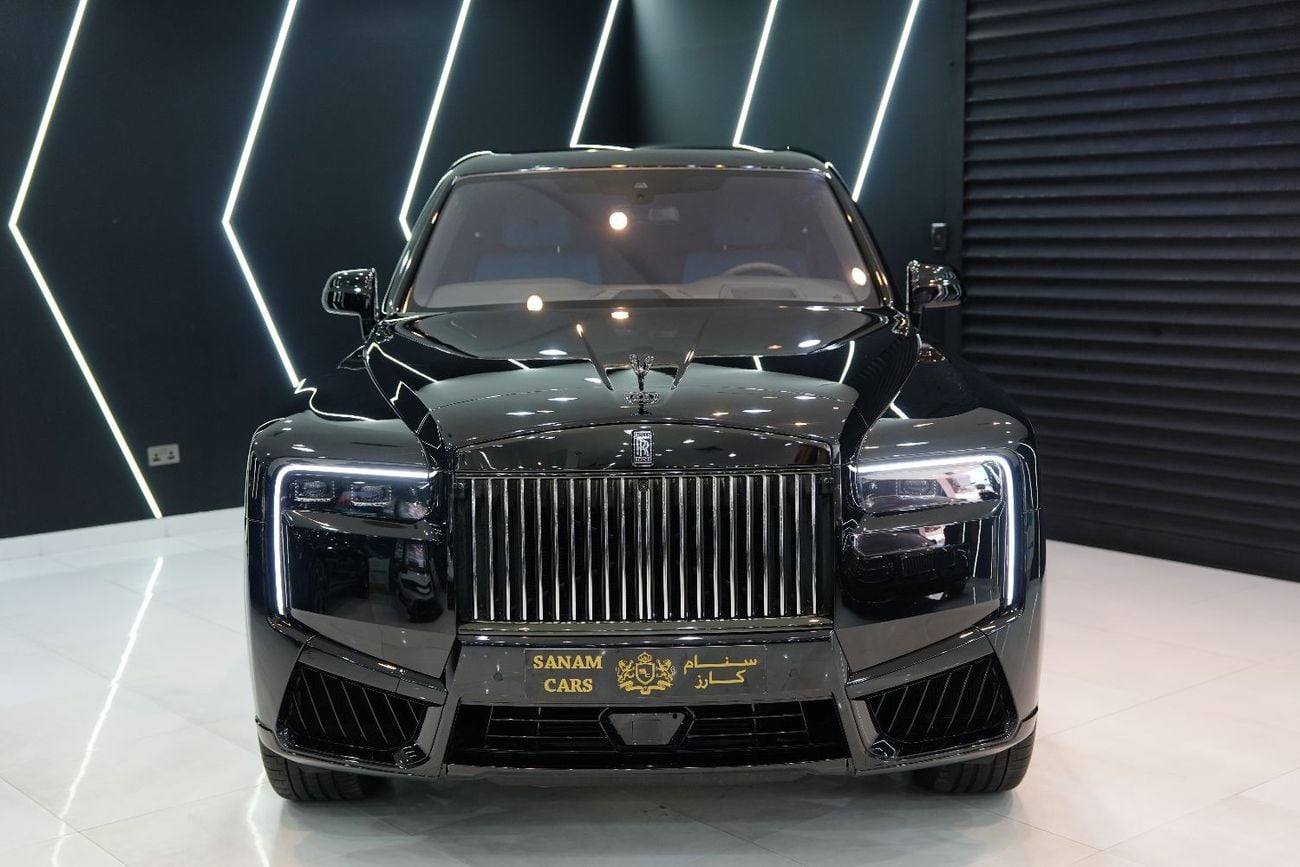 Rolls Royce Cullinan BLACK BADGE Executive Rear Seats, Rear Screens, Bespoke Audio, Dealer Warr + Serv!!