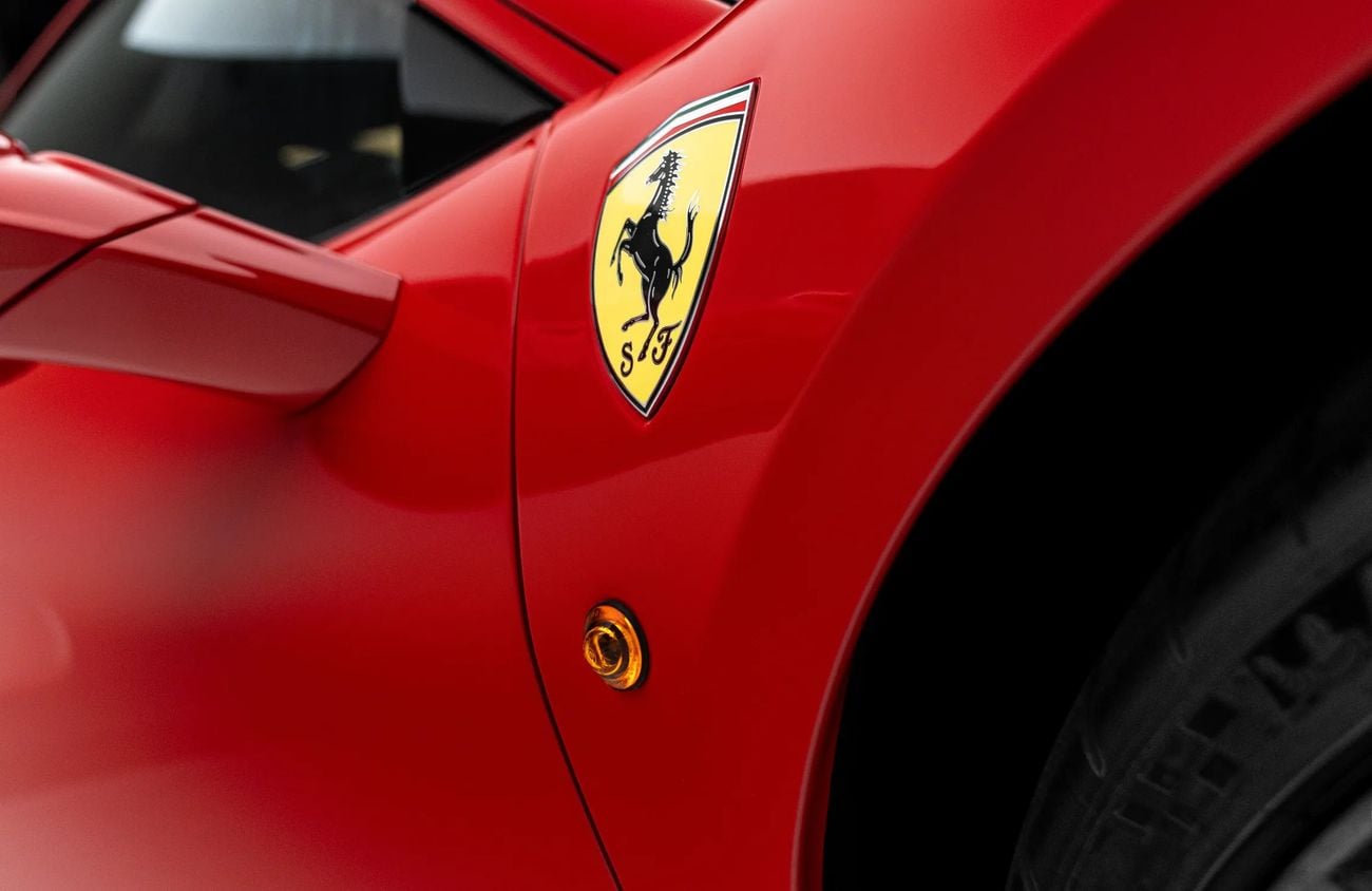 Ferrari 488 Pista High Spec 3.9L V8 Twin-Turbocharged Engine