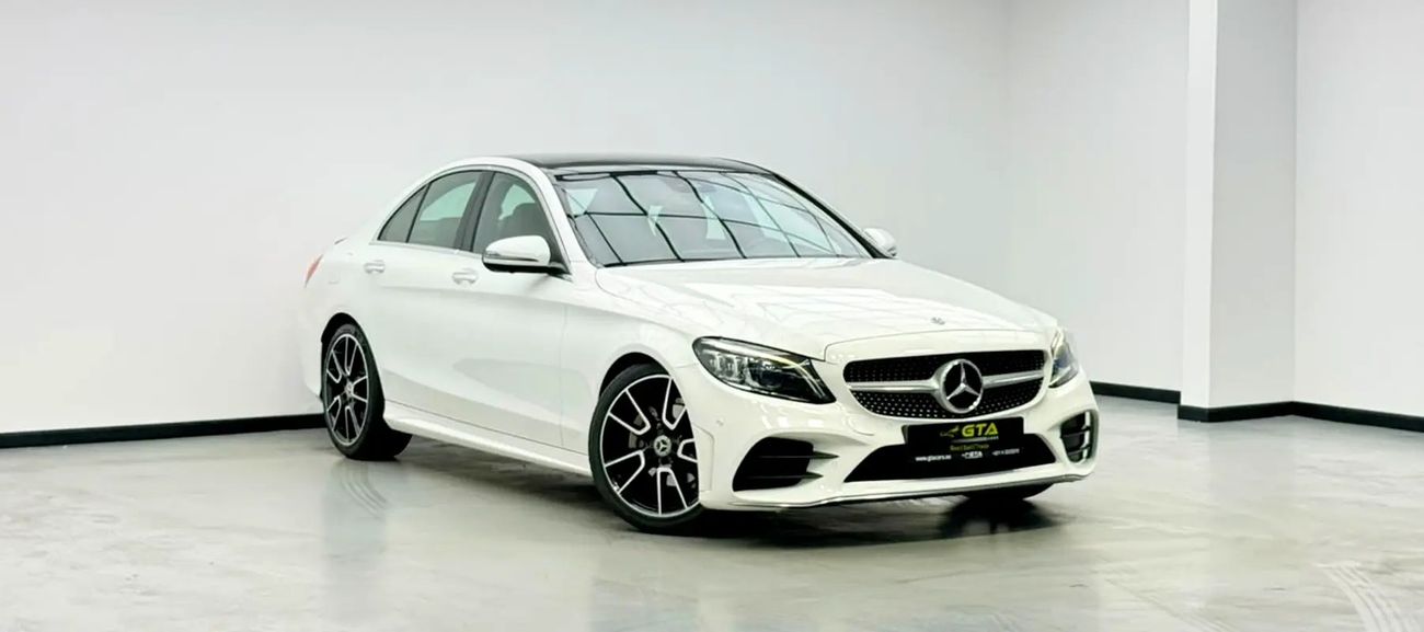 Mercedes Benz C200 C200 AMG, Warranty, Full Service History, Fully Loaded, Excellent Condition, GCC