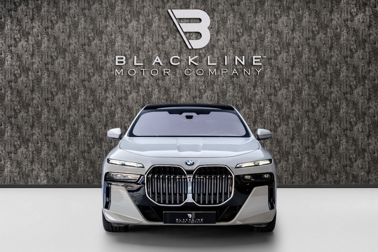 BMW 760i XDRIVE MASTERCLASS M SPORT PACKAGE BUY NOW, PAY 2027 | THE BLACKLINE STANDARD | 2029 BMW Warranty + Service Contract, GCC