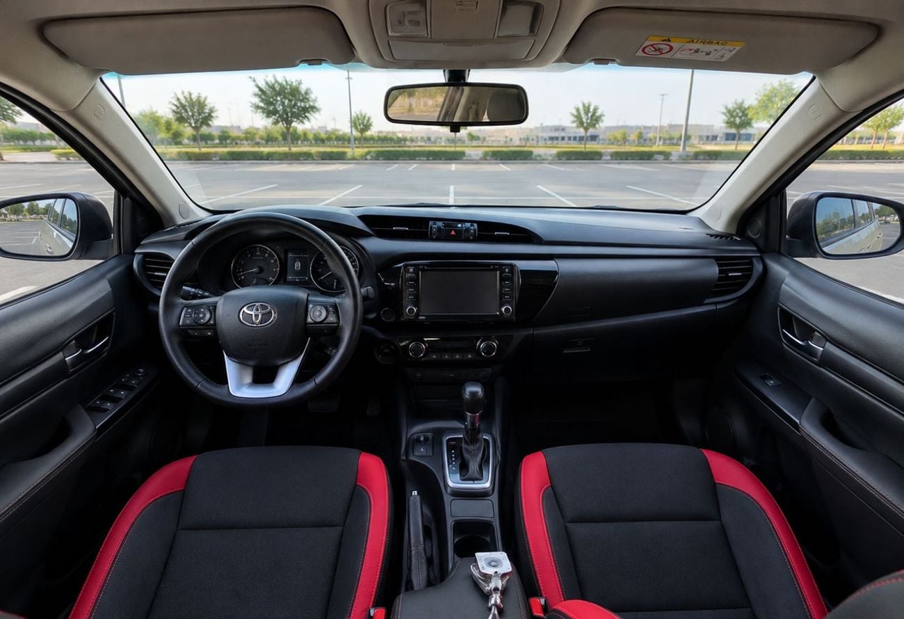 Toyota Hilux GL 2021Model Adventure Modified 2.7L v4 petrol Engine Colour Black push start Transmission Automatic In