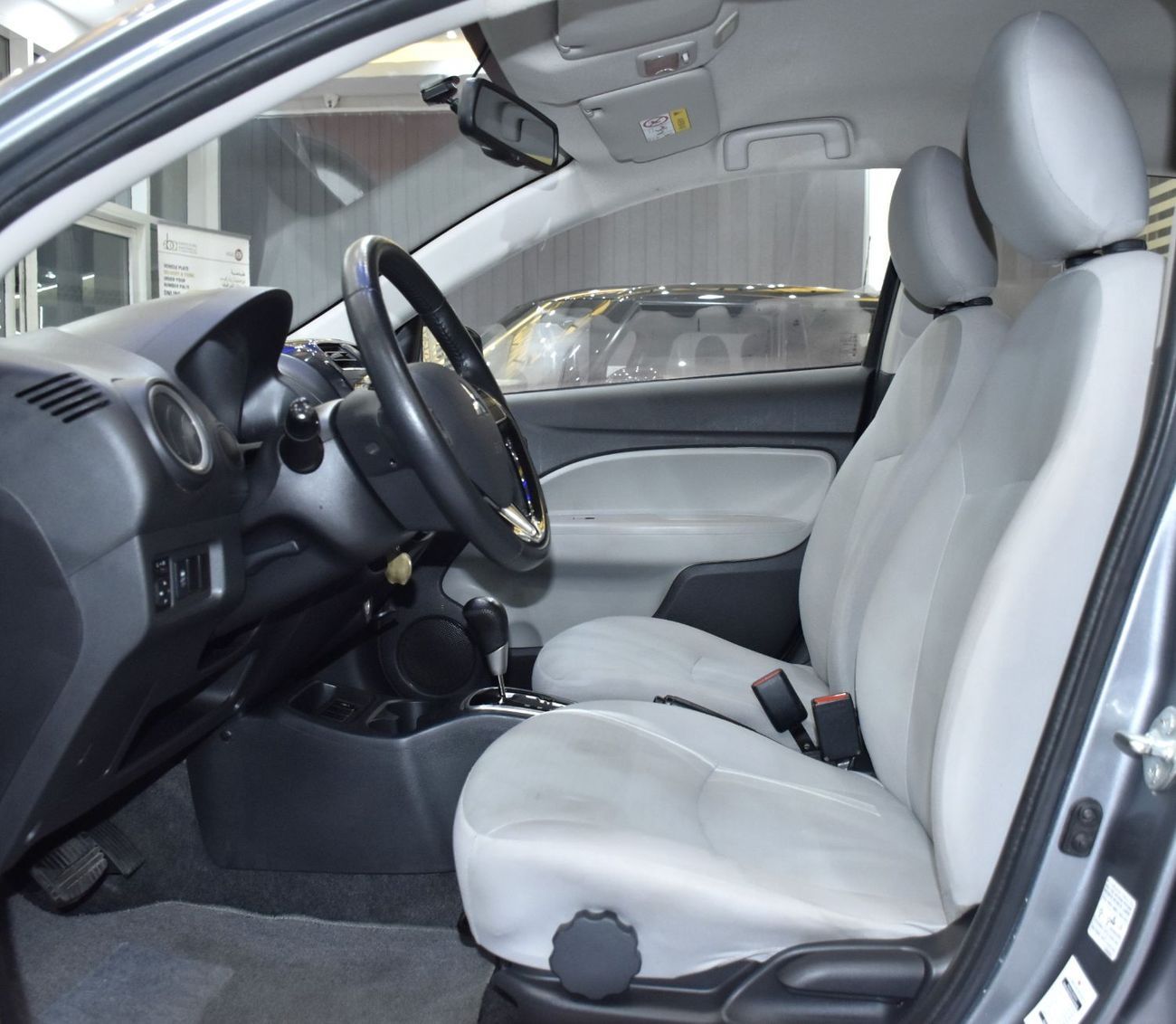 Mitsubishi Attrage GLX HIGHLINE EXCELLENT DEAL for our Mitsubishi Attrage ( 2021 Model ) in Grey Color GCC Specs
