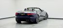 Jaguar F-TYPE R 2021 Jaguar F-Type P575 R Convertible, 2028 Masterclass Warranty + Service Pack, Very Low Km, Euro