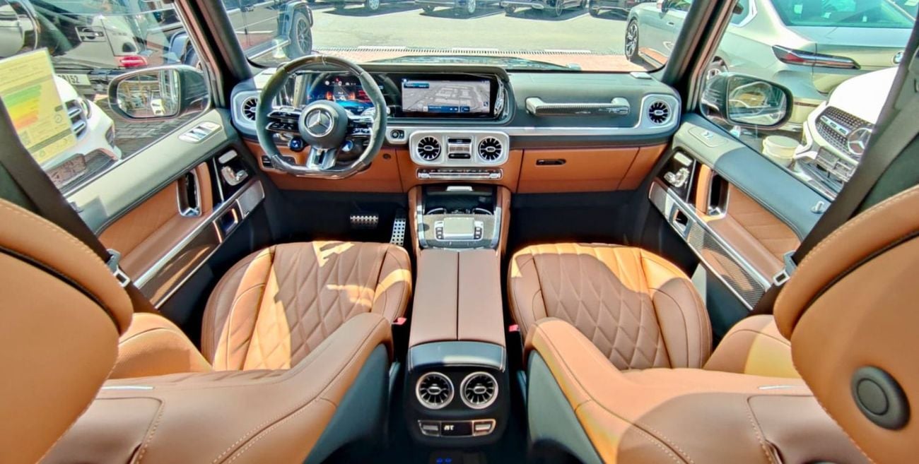 مرسيدس بنز G 63 AMG ستاندارد ضمان لمدة 5 سنوات على ألياف الكربون الداخلية والخارجية (2026) - مجلس التعاون الخليجي
