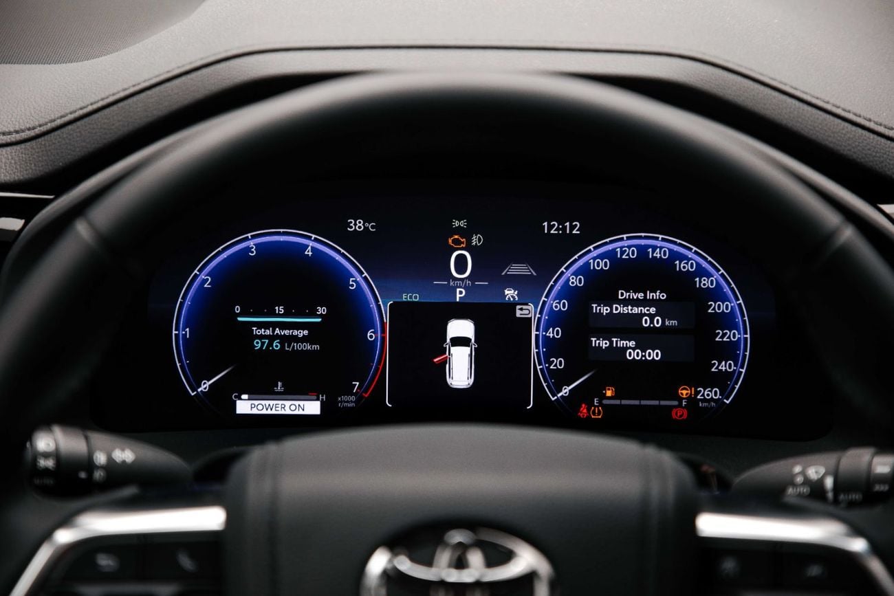 Toyota Land Cruiser GR SPORT 3.5L - Precious White Pearl Inside Black & Red | Export Only