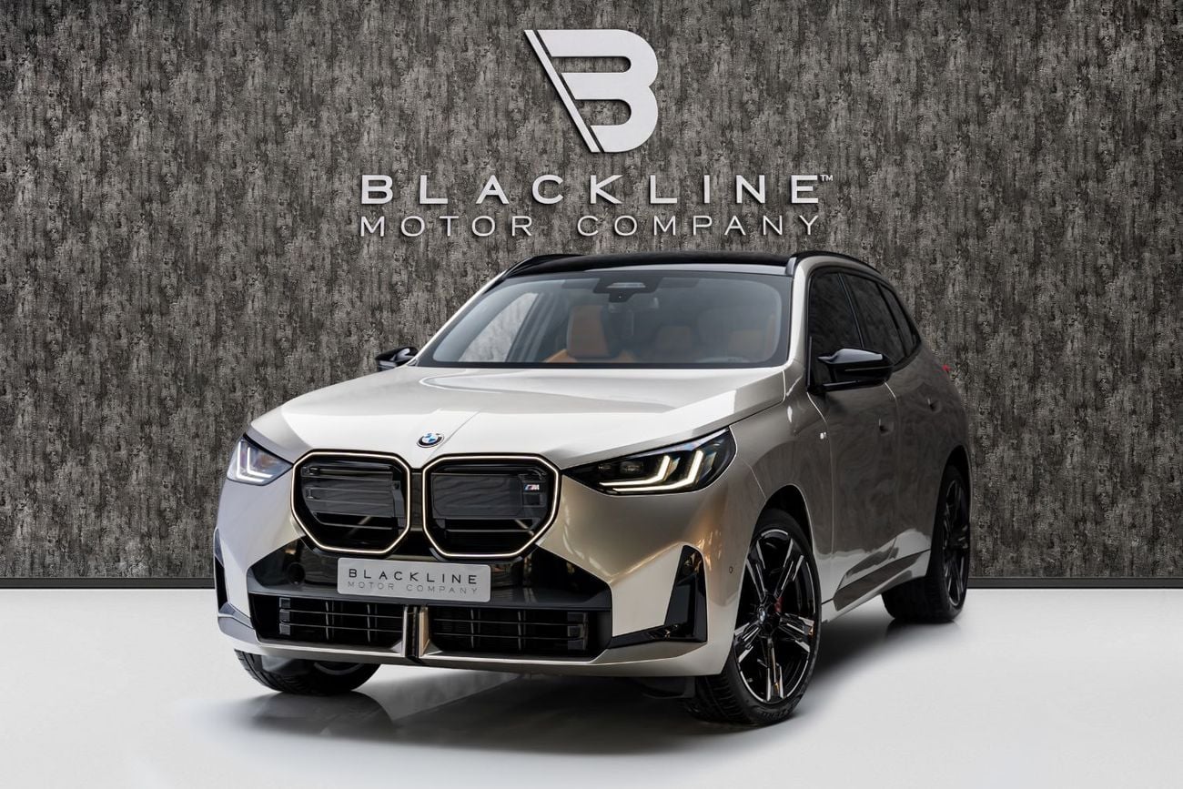 بي أم دبليو X3 M50 XDRIVE اشترِ الآن، وادفع في عام 2027 | معيار بلاك لاين | ضمان بي إم دبليو 2030 + عقد خدمة