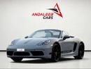 Porsche 718 Boxster STANDARD | CABRIOLET | AGENCY WARRANTY TILL DEC