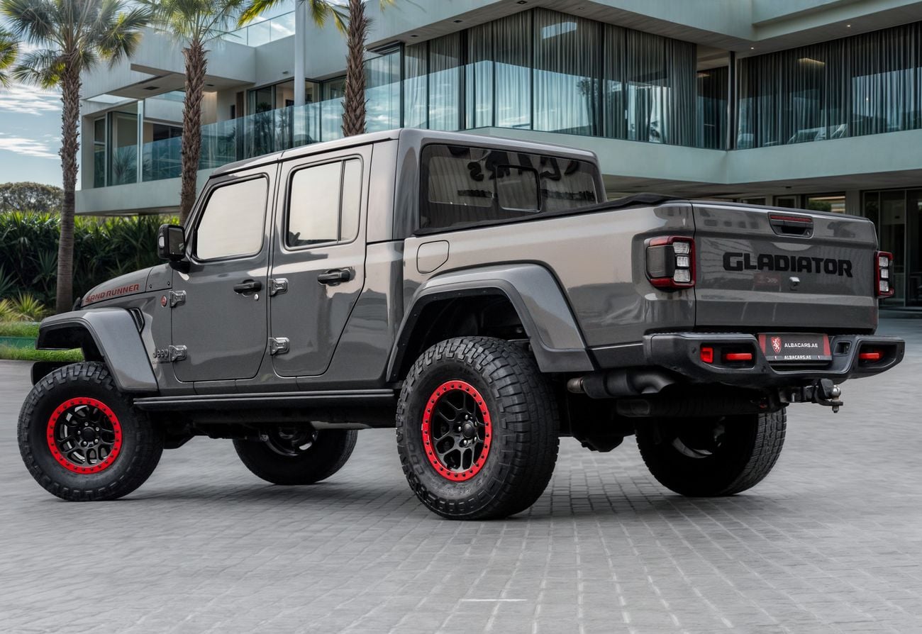 جيب جلادياتور SAND RUNNER Gladiator 3.6L Sand Runner | 2,938 P.M | 0% Downpayment | Under Warranty