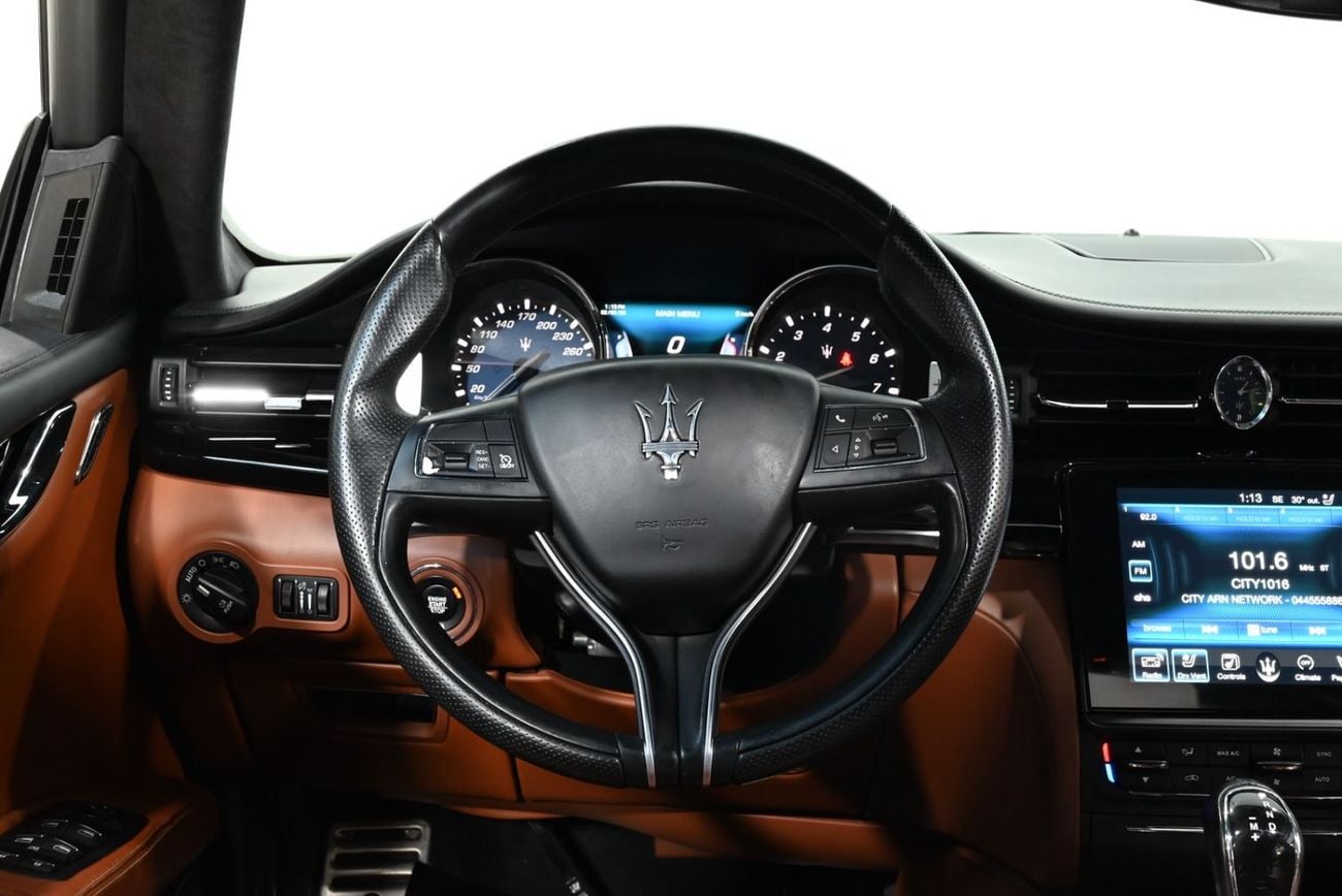 مازيراتي كواتروبورتي GTS 2017 Maserati Quattroporte GTS, Full Service History, Excellent Condition, GCC