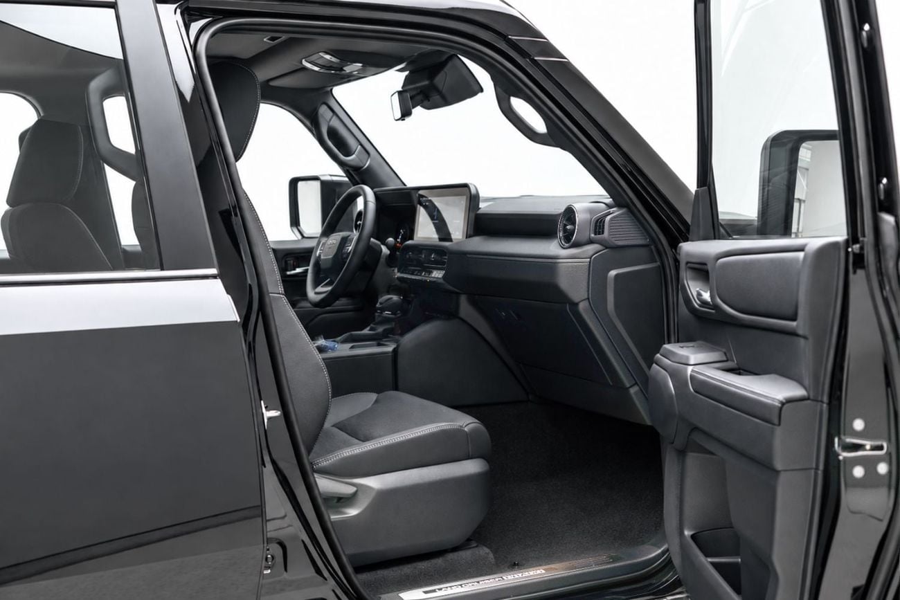 Toyota Prado ADH 2.4L - Black Inside Black | Export Only
