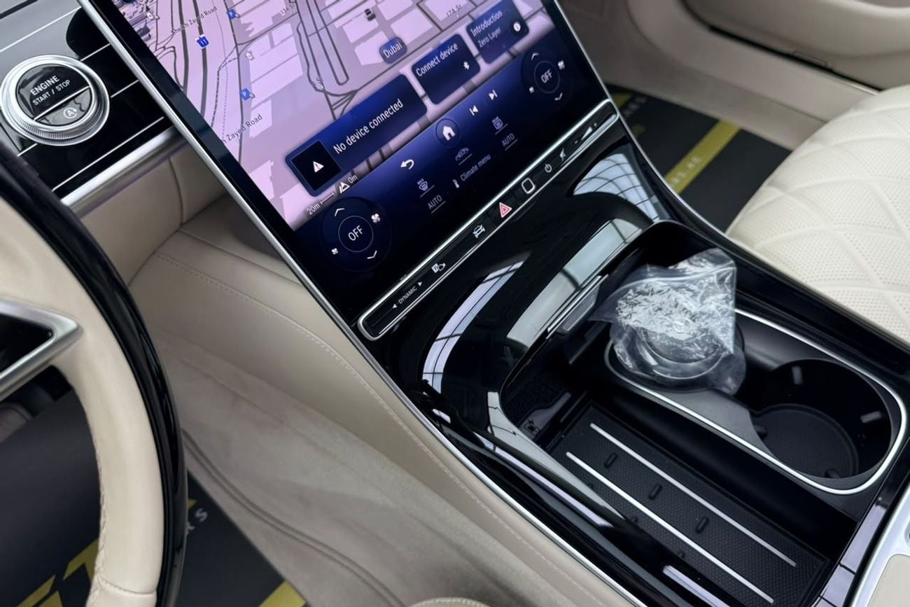 مرسيدس بنز S 580 4MATIC مرسيدس بنز S580 4MATIC موديل 2024، ضمان مرسيدس بنز حتى 2029، سجل صيانة كامل لدى مرسيدس بنز، حالة ممت