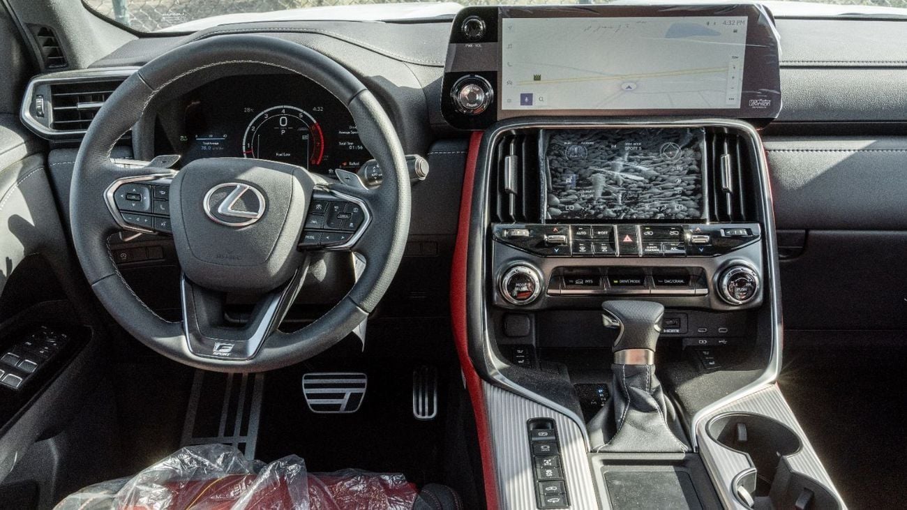 Lexus LX600 2026 Lexus LX600 F-Sport 3.5L Twin-Turbo AT Petrol (Black-Red)