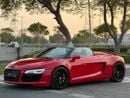Audi R8 Spyder FSI Audi R8 Spyder 2016 GCC Specs V8 Convertible in Perfect Conditions