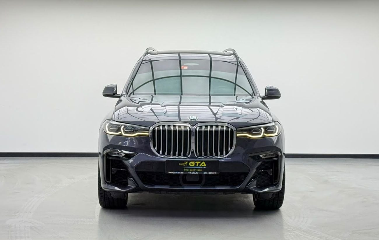 بي أم دبليو X7 40i M SPORT بي إم دبليو X7 xDrive40i M-Sport موديل 2020، مع ضمان، وسجل صيانة كامل لدى بي إم دبليو، 7 مقاعد، كامل