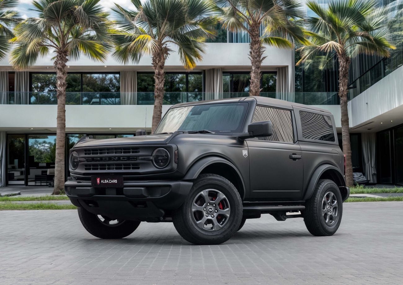 Ford Bronco Big bend Bronco | Black Wrapped | 2025 | 3,525 P.M | 0% Downpayment | Warranty & Service