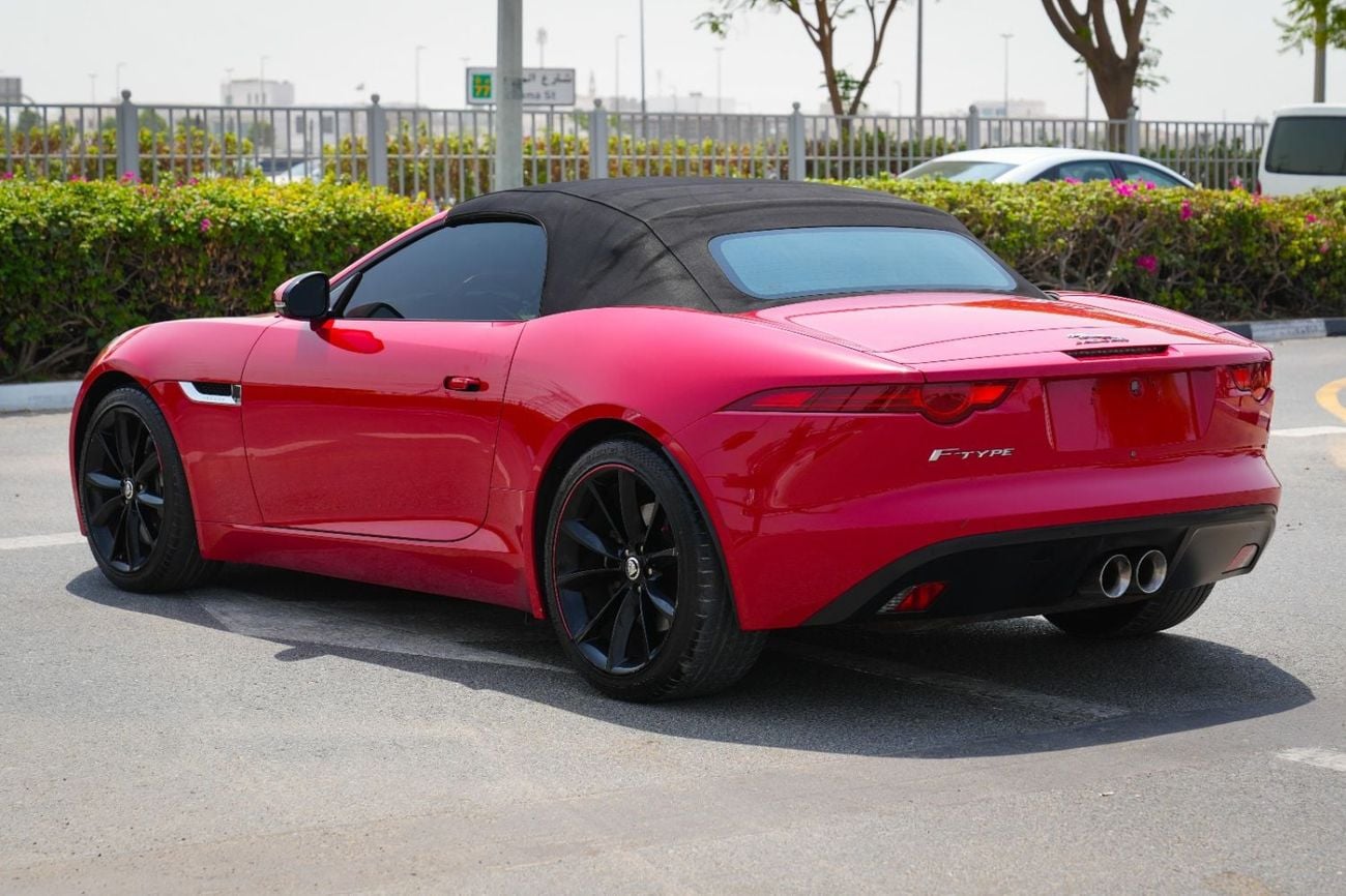 جاكوار F Type STANDARD سيارة مكشوفة موديل 2014 بمحرك V6 سوبرتشارج! بمواصفات خليجية