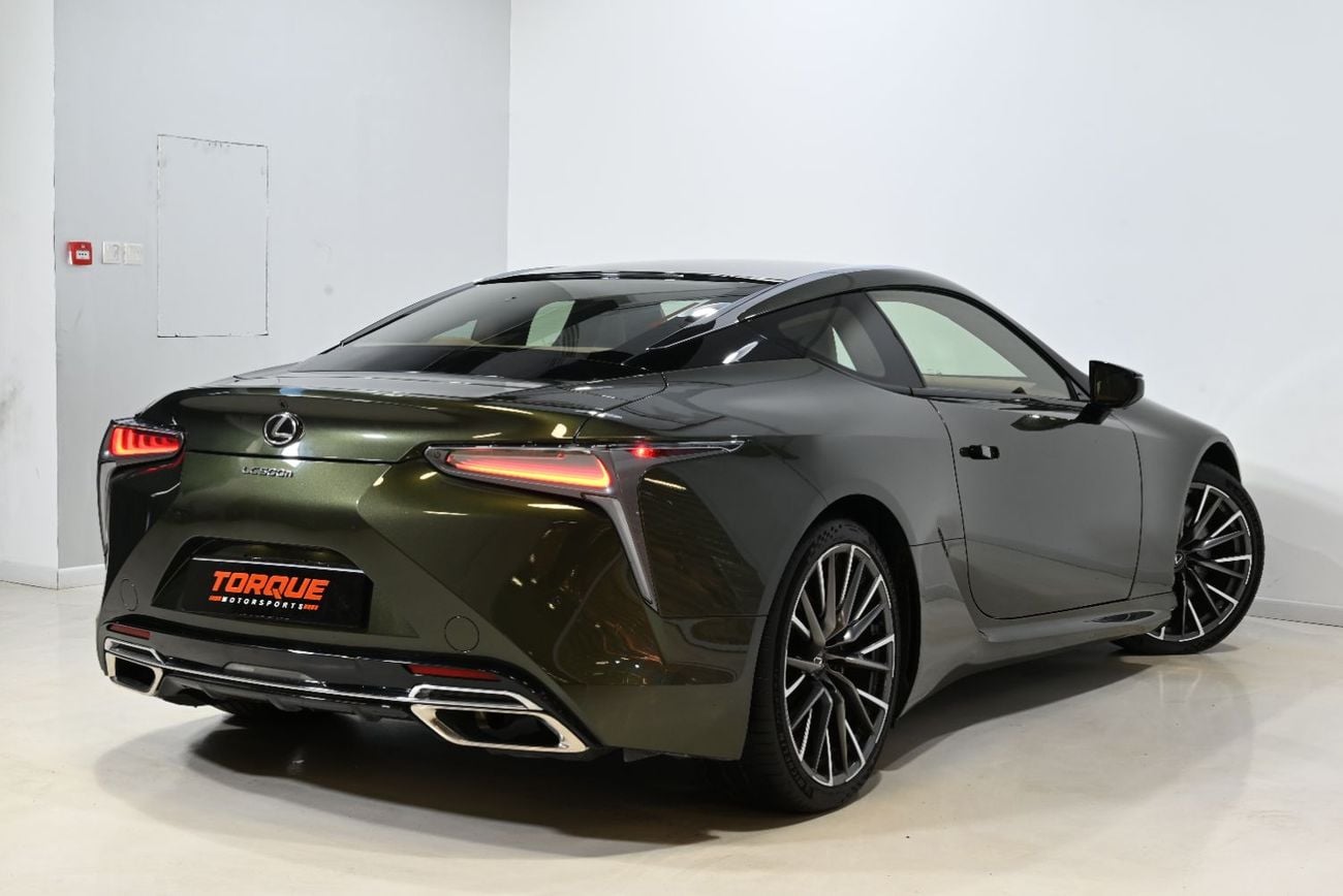 لكزس LC500h لكزس LC 500h موديل 2025، سجل صيانة كامل، ضمان لمدة عام، حالة ممتازة، ملكية نظيفة