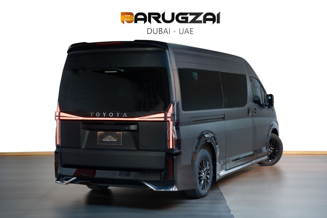 Toyota Hiace GL Luxury VIP Executive Minivan | Washroom | Starlight Ceiling | Fully Customized