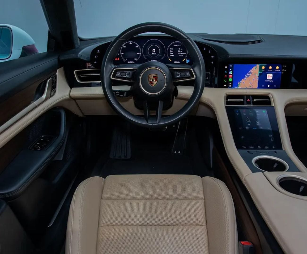 Porsche Taycan TURBO Unlimited KMs Warranty • FDSH • GCC Specs