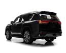 لكزس LX 700h سيجنتشر أسود/أحمر - أوتوبارك - مواصفات عمانية - توربو سبورت