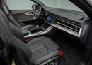 Audi Q8 55 TFSI Warranty + Service Contract • Top Spec Progress Black • FDSH • GCC