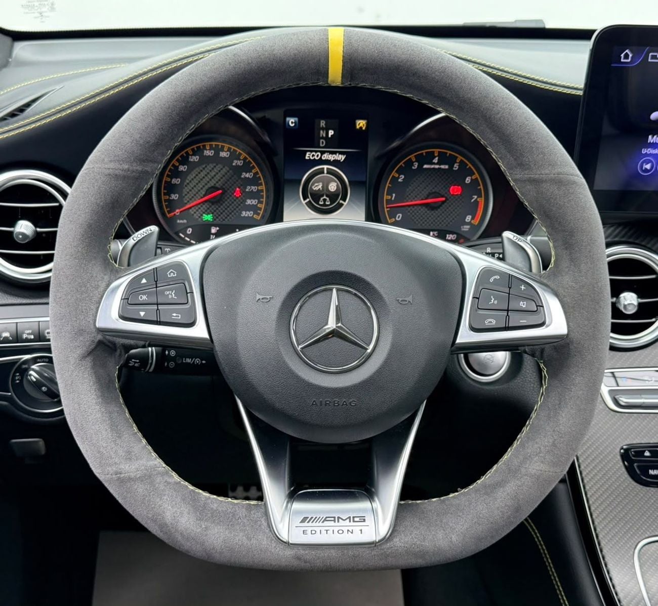 Mercedes Benz GLC 63 AMG S 2019 Mercedes Benz GLC63 S AMG Edition 1, Warranty, Full Service History, Excellent Condition, GCC