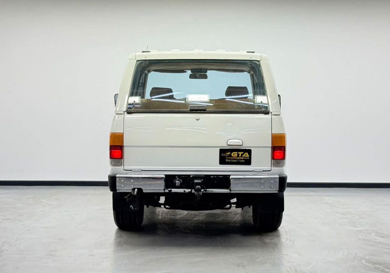 Nissan Patrol 1982 Nissan Patrol Safari, Classic 3-Door 4x4, GCC Specs.