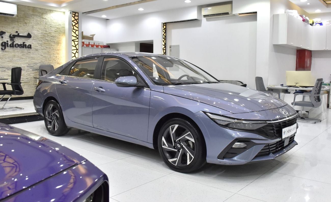 Hyundai Elantra COMFORT EXCELLENT DEAL for our Hyundai Elantra ( 2024 Model ) in Blue Color Chinese Specs