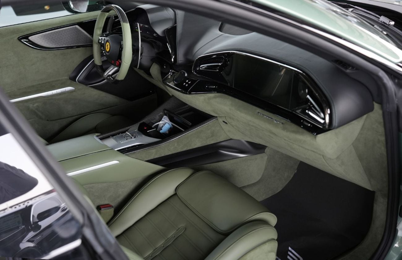 Ferrari Purosangue STANDARD 6.5 V12 715HP Tailor made Verde Dora (green) Export Price