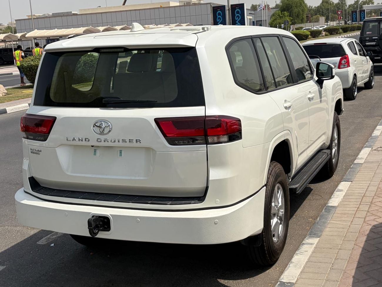 Toyota Land Cruiser GXR LC300 | 4.0L V6 Petrol | Custom off-road high-clearance front bumper with integrated skid plate, Hig