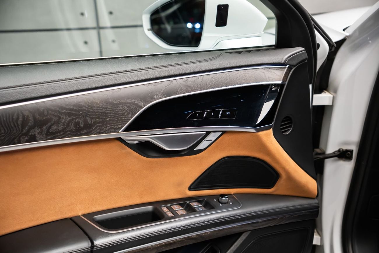 أودي A8 L 55 TFSI HIGH SPEC أودي A8 L 55 TFSI كواترو | 2024 | مواصفات خليجية | ضمان وخدمة الوكالة