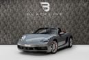 Porsche 718 Boxster S BUY NOW, PAY 2027 | THE BLACKLINE STANDARD | January 2027 Warranty, GCC, Low KMs