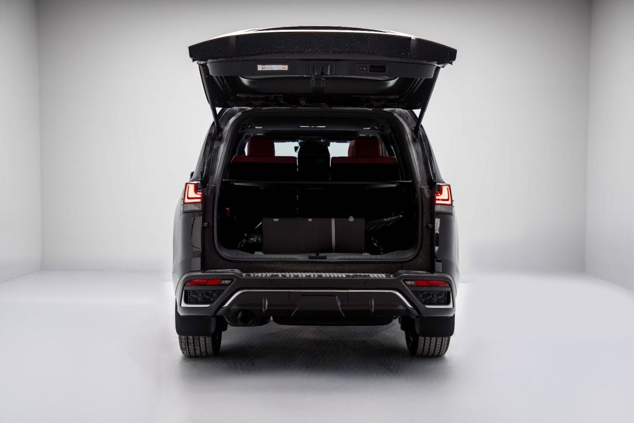 Lexus LX600 F SPORT 3.5L - Graphite Black Inside Flair Red | Export Only