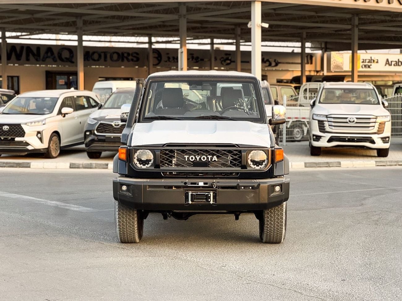 تويوتا لاند كروزر 70 LC76 LX تويوتا LC76 LX.Z1 موديل 2026، دفع رباعي، محرك 4.0 لتر V6 - للتصدير فقط