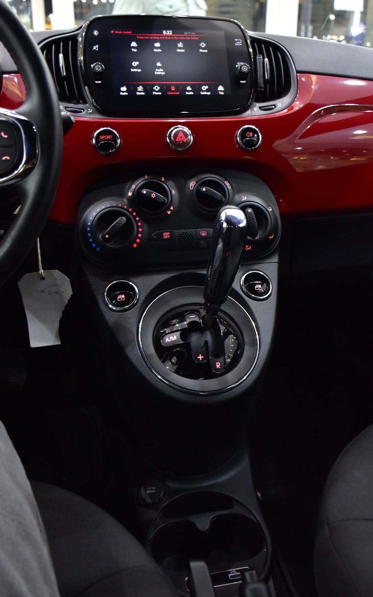 Fiat 500 DOLCEVITA EXCELLENT DEAL for our Fiat 500 Dolcevita ( 2024 Model ) in Red Color GCC Specs
