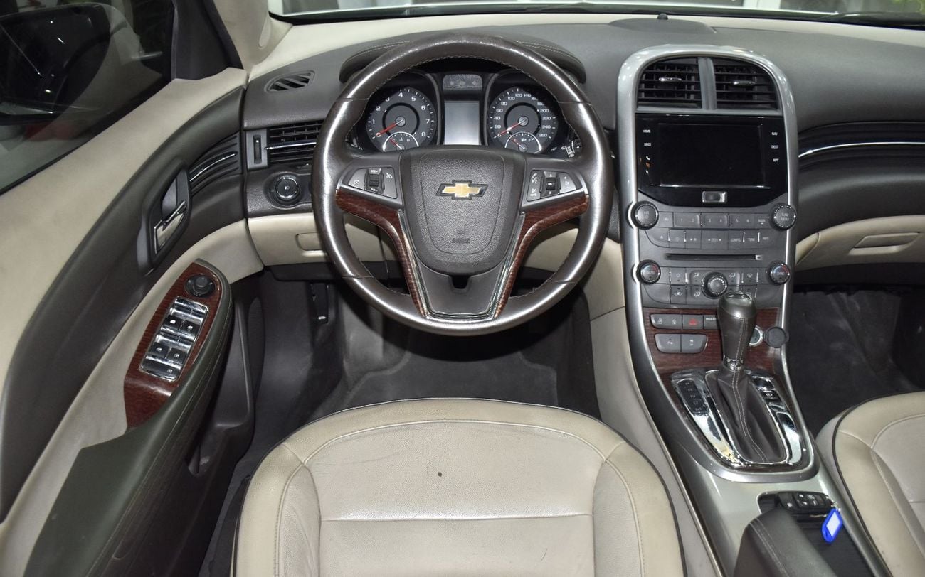 Chevrolet Malibu LTZ LTH EXCELLENT DEAL for our Chevrolet Malibu LTZ ( 2015 Model ) in White Color GCC Specs