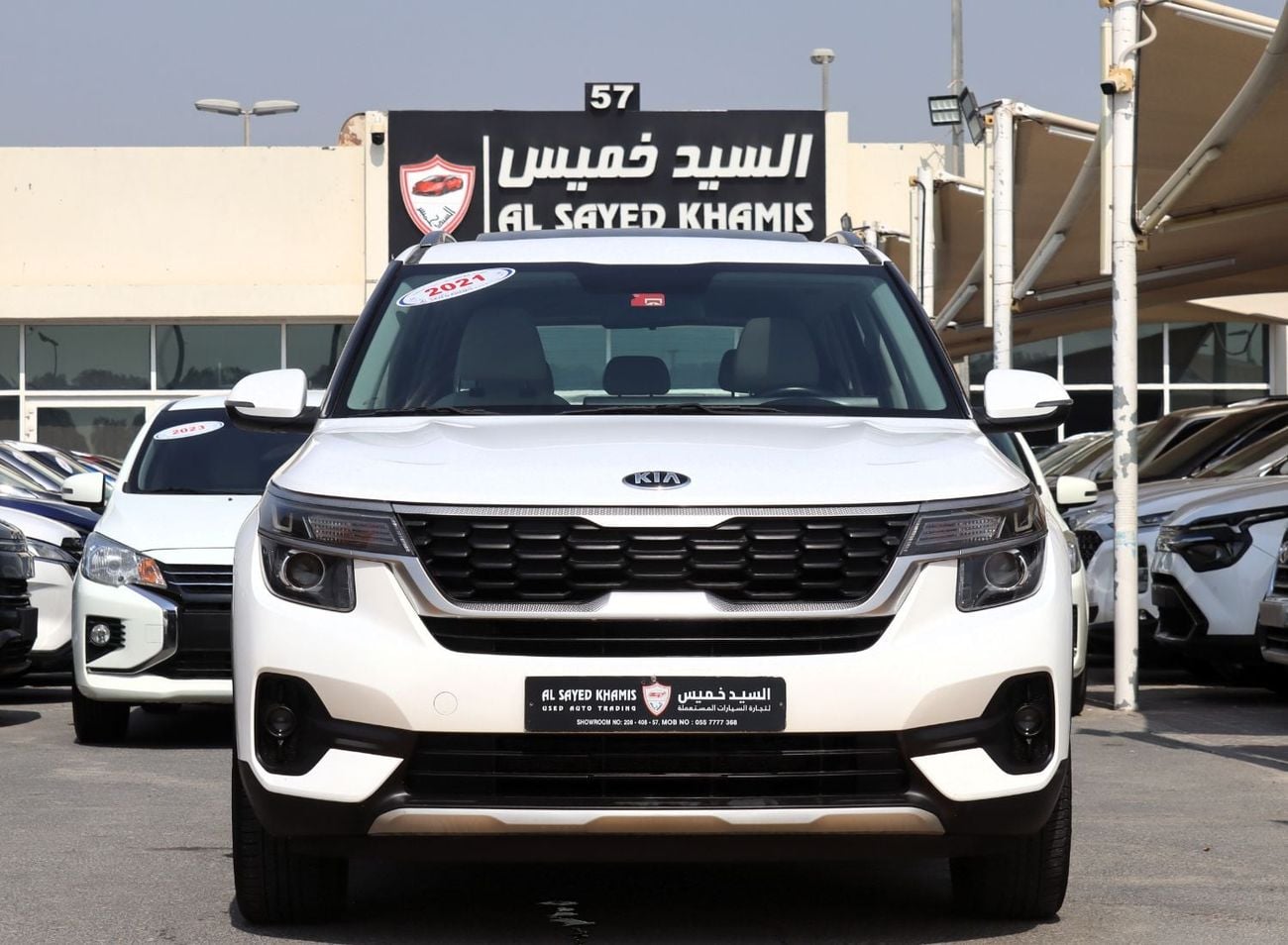 كيا سيلتوس EX خالية من الحوادث - خليجية - طلاء أصلي - حالة ممتازة من الداخل والخارج