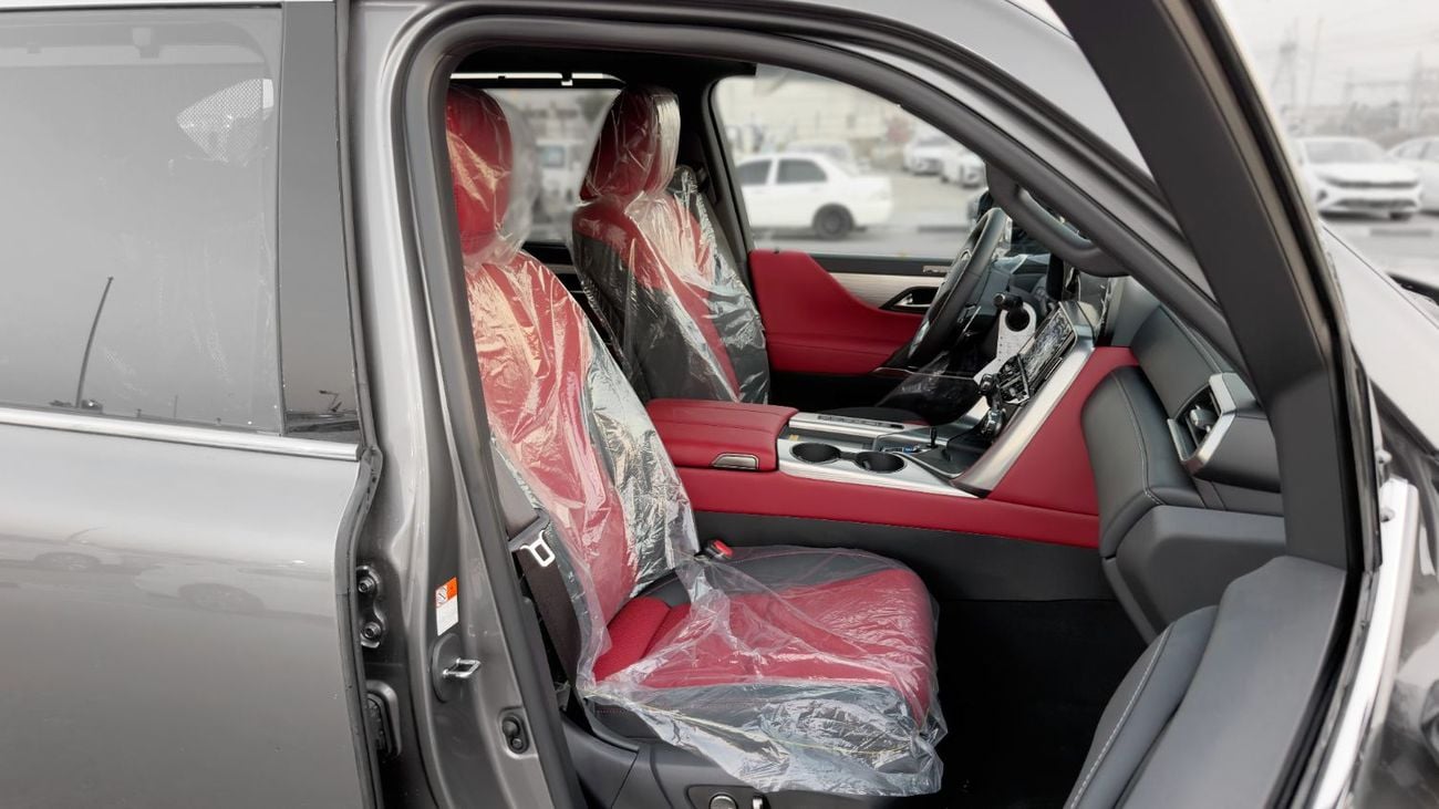 Lexus LX700h F SPORT 2026 Lexus LX700h F-Sport 3.5L AT Hybrid With Autopark (Gray-Red)
