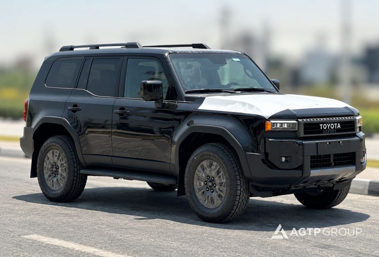 Toyota Prado ADVENTURE 2.4L Turbo Petrol | FULL OPTION | Automatic | 4WD | Black | Digital Cockpit | Sunroof | All-Terrain