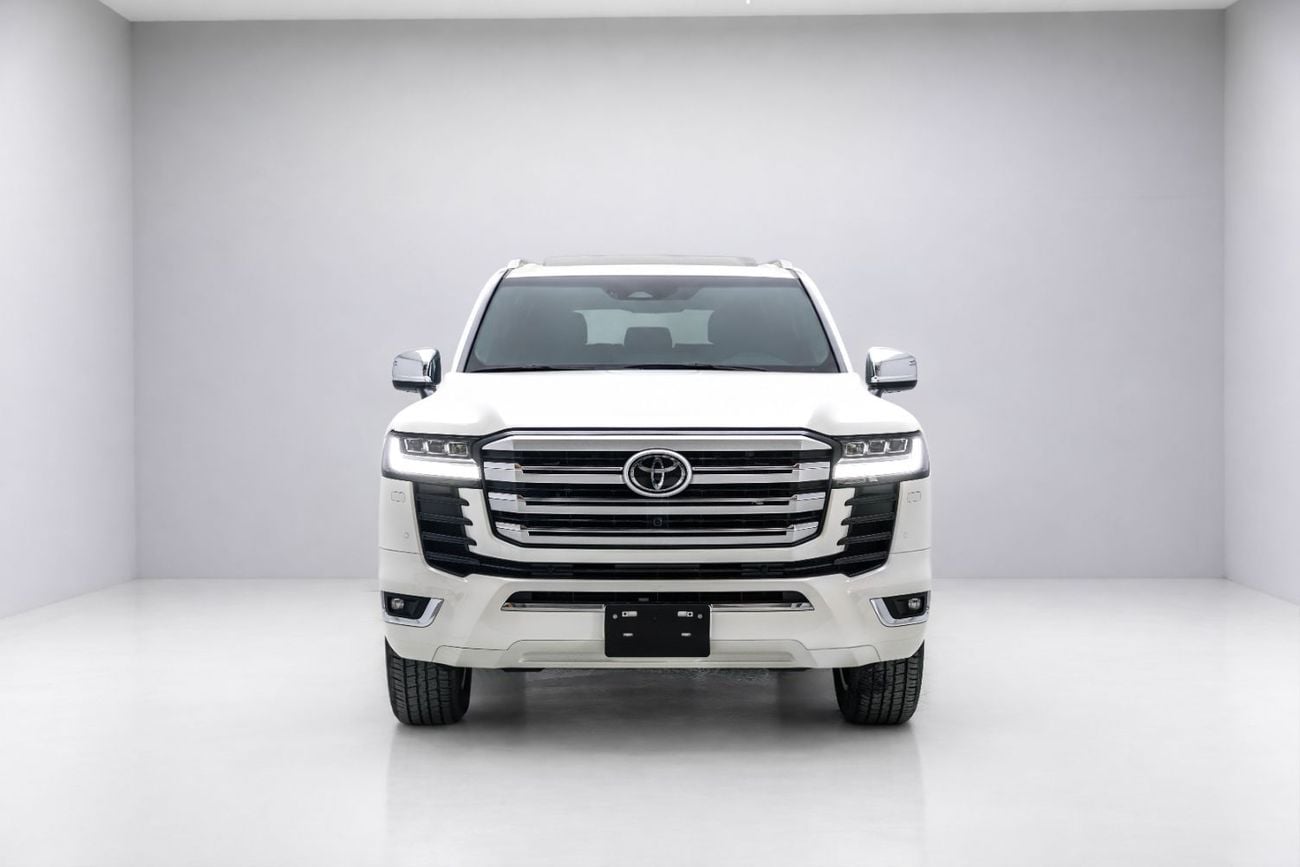 Toyota Land Cruiser VX LC300 3.5L - Pearl White Inside Black | Export Only