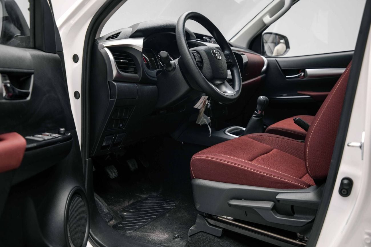 Toyota Hilux GLX 2.7L - Super White Inside Red | Export Only