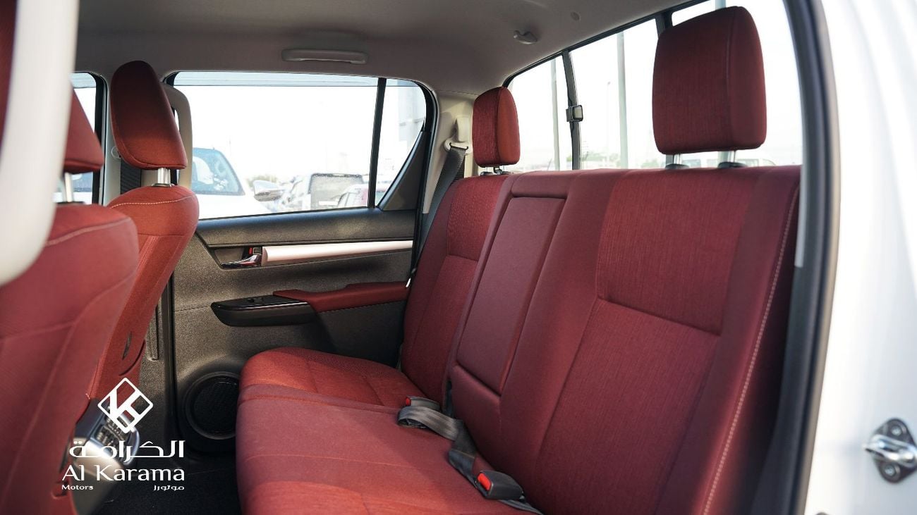 تويوتا هيلوكس GLX 2.4L | Automatic Transmission - Bed Liner - 4x4 - Rear Camera | GCC