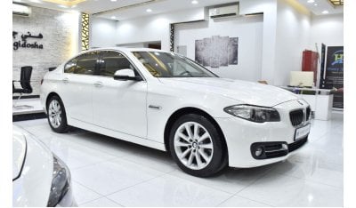 BMW 520i EXCELLENT DEAL for our BMW 520i ( 2015 Model ) in White Color GCC Specs