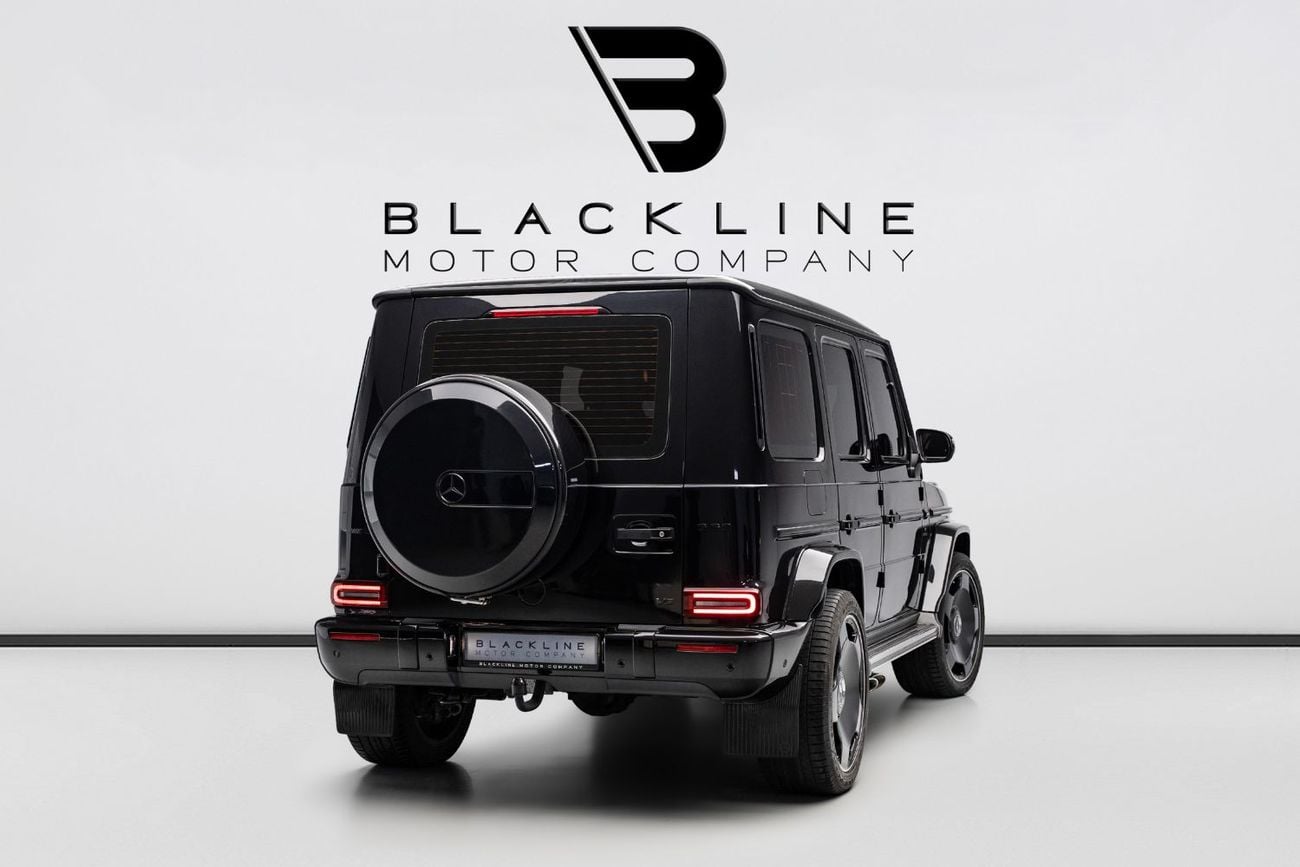 Mercedes Benz G63 AMG STANDARD BUY NOW, PAY 2027 | THE BLACKLINE STANDARD | Mercedes Warranty + Service Contract, GCC