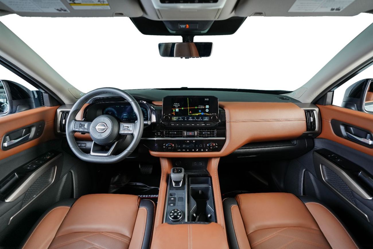 Nissan Pathfinder SL 4WD-7 Seats-Low Mileage-warranty valid till 2031 & service contract valid till 2029