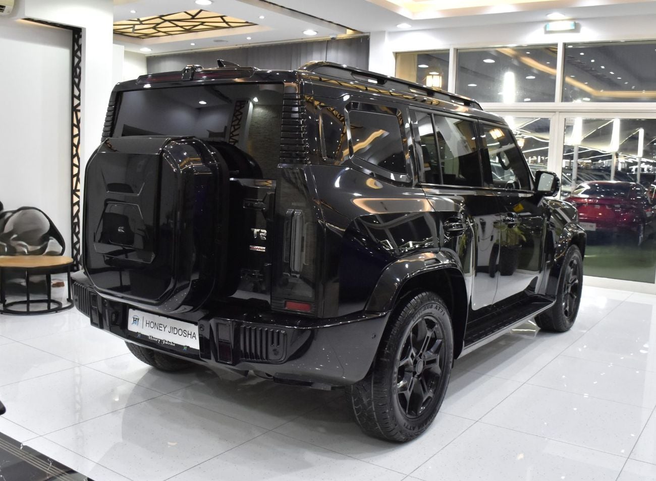 جيتور T2 LUX عرض ممتاز على دراجة Jetour T2 XWD (موديل 2024) باللون الأسود وبمواصفات صينية