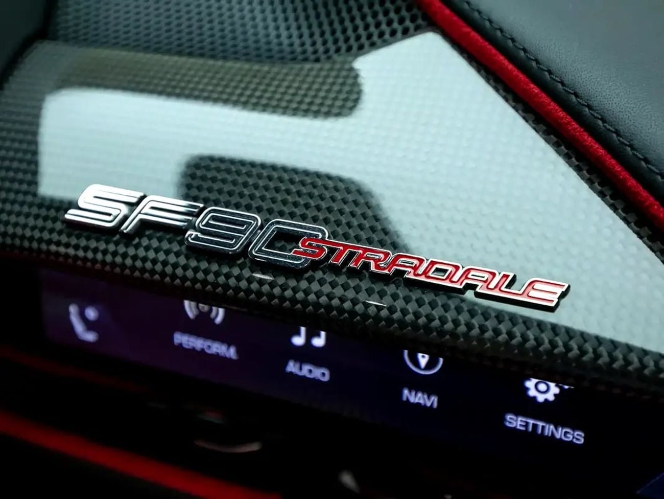 فيراري SF90 ستراديل Euro Spec | Full Dealer History and Service Contract